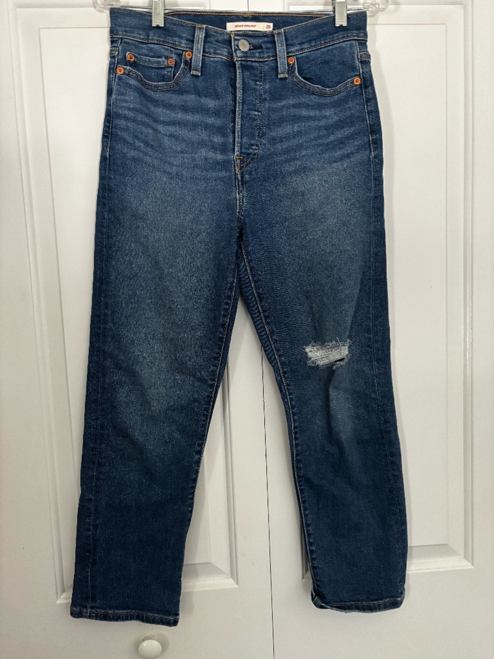 Levis Womens Wedgie Straight Jeans